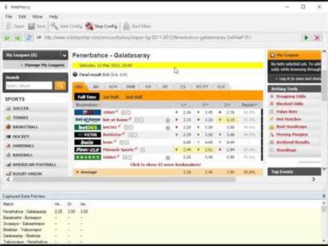 Bet365 odds database archive .